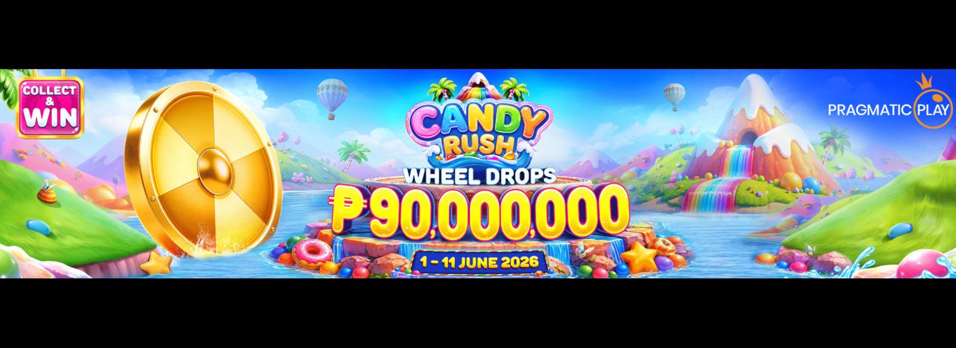 PP Candy Rush Wheel Drops